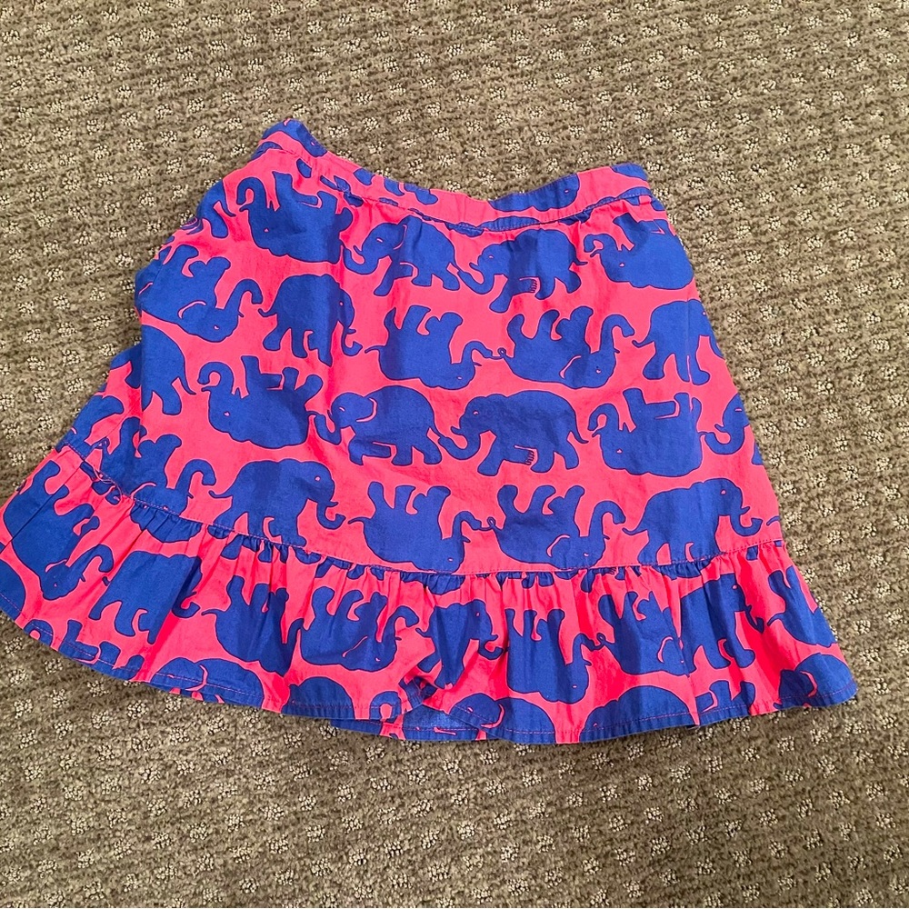 Size L (8-10) kids’ Lilly Pulitzer elephant skirt